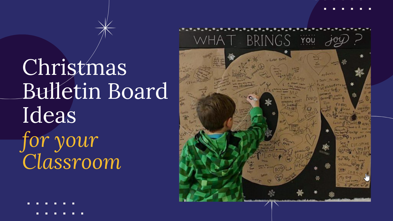 Christmas Bulletin Board Ideas