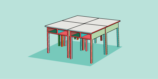 Student Desk Clusters