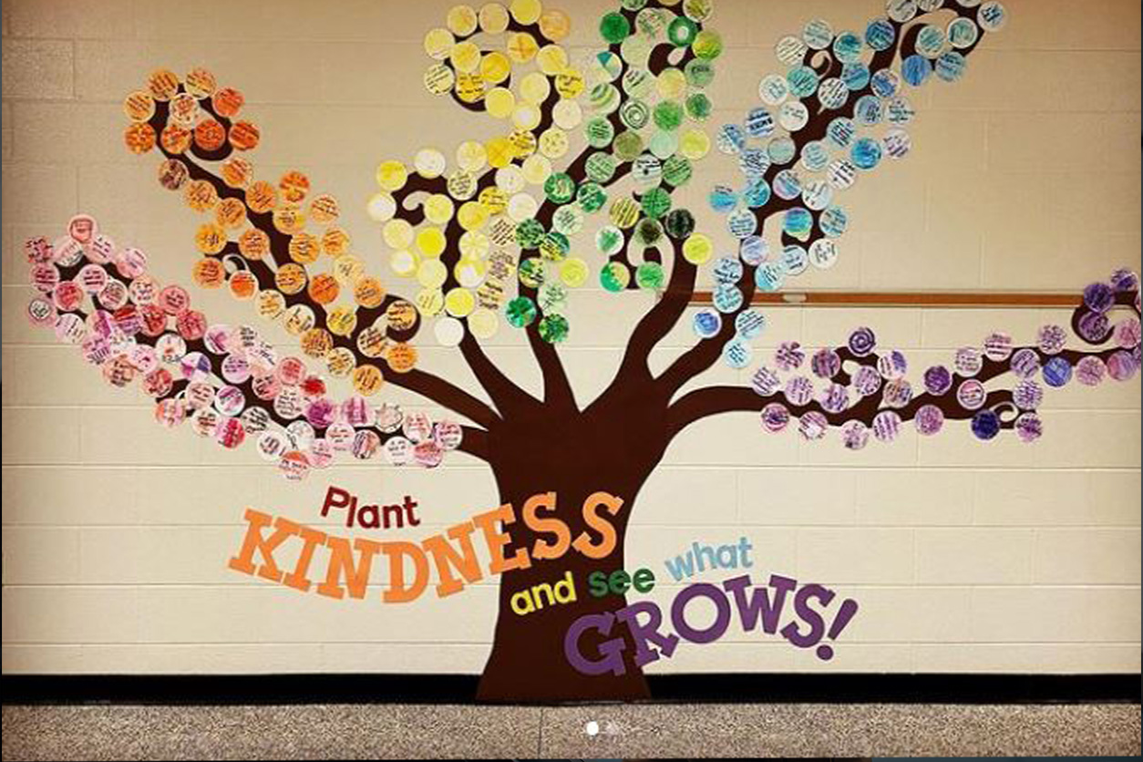 Kindness Tree Bulletin Board Idea