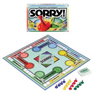 Sorry - 10 trò chơi board games kinh điển được trẻ em Mỹ mê mẩn (Ảnh: Teacher Vision)