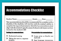 Behavior Charts For Special Education Students