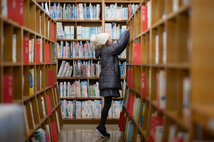 Our Favorite Christmas Activities for Middle School - library book