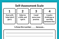 Assessment Chart For Students