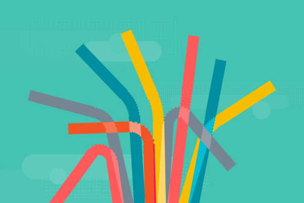straw pattern keychain activity