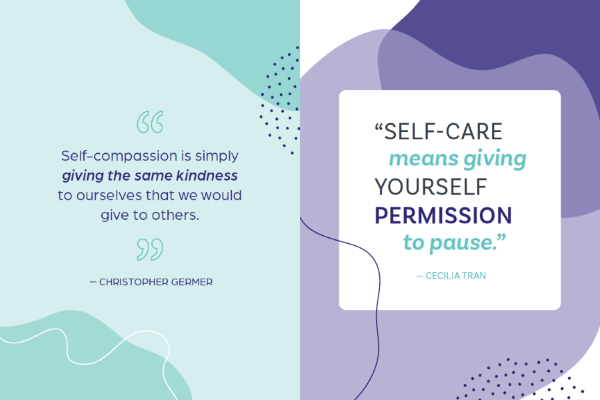 TeacherVision Inspirational Quotes Self-Care Posters | TeacherVision