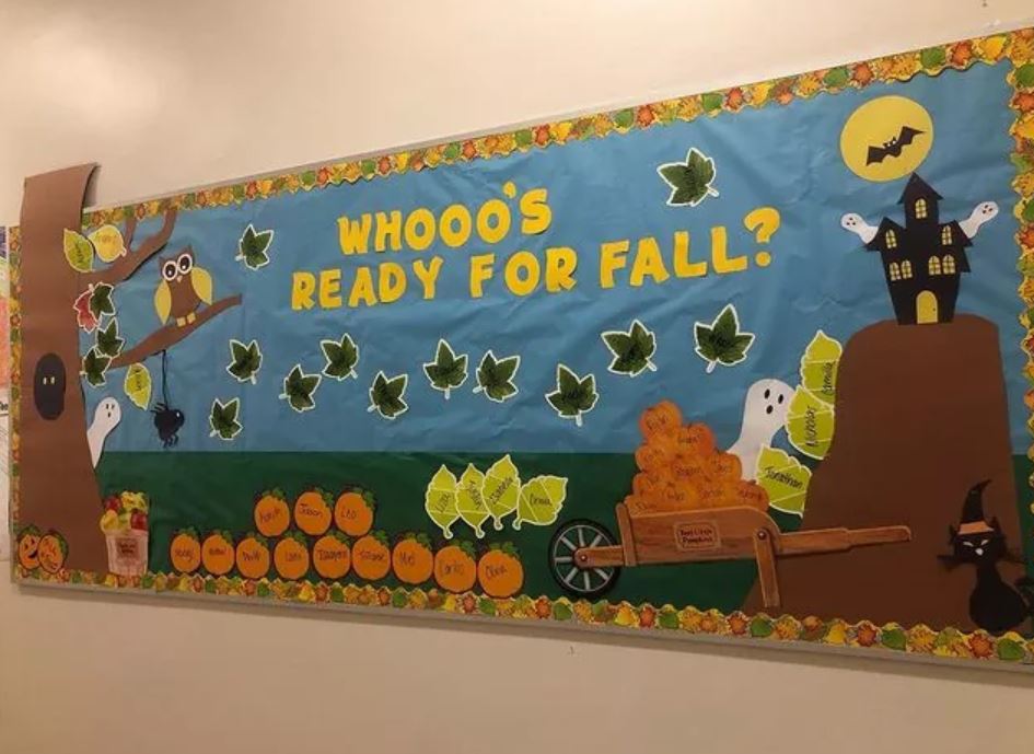 fall bulletin board ideas