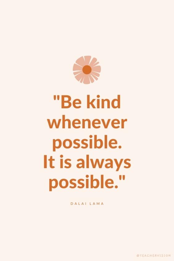 world kindness day quote be kind