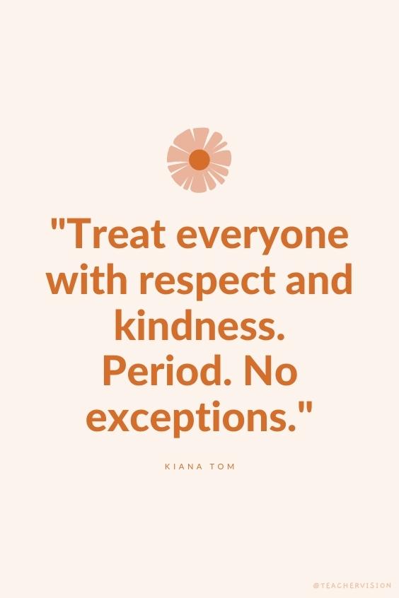 world kindness day quote respect and kindness