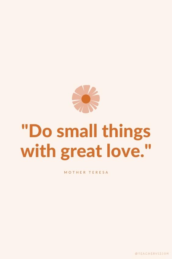 world kindness day quote small things