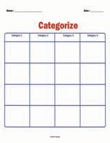Categorize