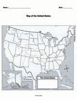 Map of the United States