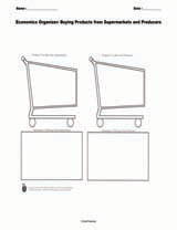 Economics Organizer: Buying Products from Supermarkets and Producers