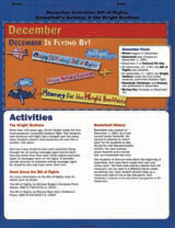 December Activities: Bill of Rights, Basketball's Birthday & the Wright Brothers