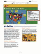 July Activities: National Parks and Theme Parks