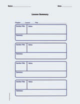 Lesson Summary