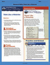 Research Skills: Think Like a Historian
