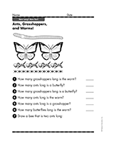 Ants, Grasshoppers, and Worms