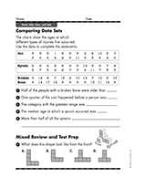 Comparing Data Sets