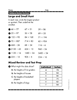 5th Grade Estimation Worksheets