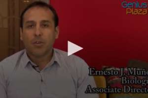 Genius Plaza Ernesto Munoz Biologist Career Profile
