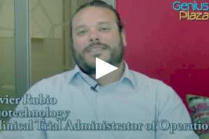 Genius Plaza Javier Rubio Clinical Trial Administrator Video