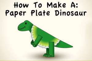 Create-Along Video: How to Make a Paper Plate Dinosaur