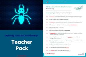 Teacher Pack - Exploring Symbiotic Relationships Project-Based Learning Lesson