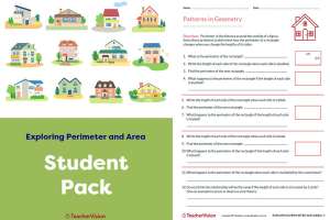 Student Pack - Exploring Perimeter and Area Project-Based Learning Lesson