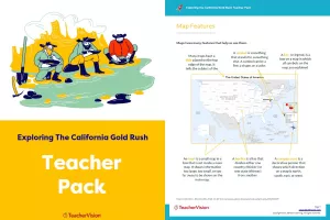 Teacher Pack - Exploring The California Gold Rush Project-Based Learning Lesson