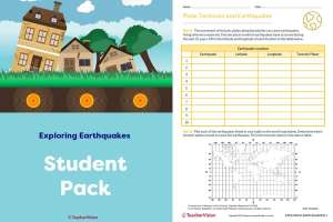 Student Pack - Exploring Earthquakes Project-Based Learning Lesson