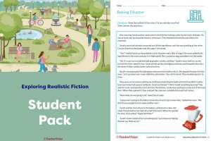 Student Pack - Exploring Realistic Fiction Project-Based Learning Lesson