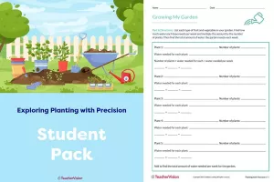 Student Pack - Exploring Planting with Precision Project Based Learning