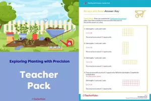 Teacher Pack - Exploring Planting with Precision Project Based Learning