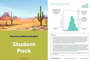 Student Pack - Become a Meteorologist Project Based Learning Unit