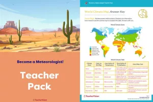 Teacher Pack - Become a Meteorologist Project Based Learning Unit
