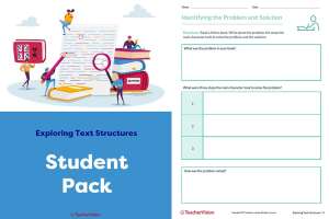 Student Pack - Exploring Text Structures Project-Based Learning Lesson