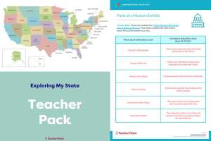 Teacher Pack - Exploring My State Project Based Learning