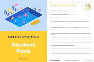 Build a Pool at Your School- Project Based Learning: Student Pack