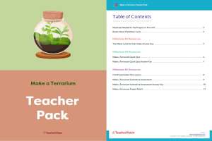 Make a Terrarium: The Water Cycle - Project-Based Learning Unit - Teacher Pack