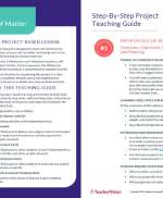 Lesson Plan - Exploring States of Matter Project-Based Learning Lesson