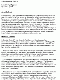Some Kind of Happiness Reading Group Guide
