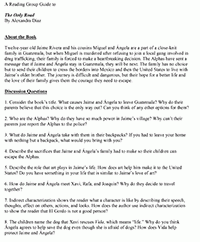 The Only Road Reading Group Guide