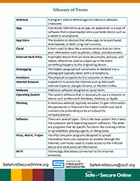 Glossary of Cyber Safety Terms for Parents
