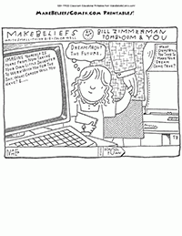 Dreams for a Child printable from MakeBeliefsComix.com