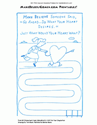 Your Heart's Desire printable from MakeBeliefsComix.com