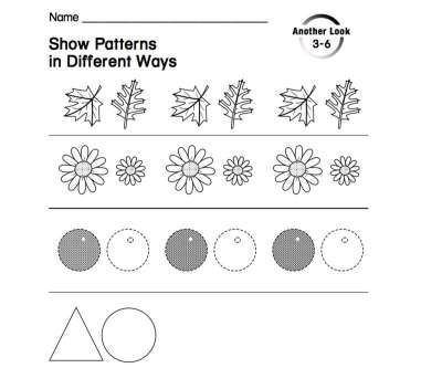 show patterns in different ways