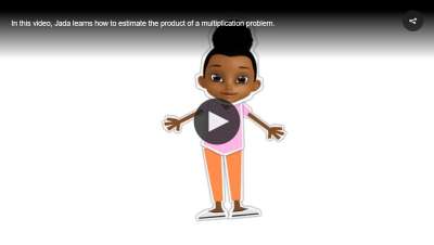 Animated Math Video Estimate Products Grade 5
