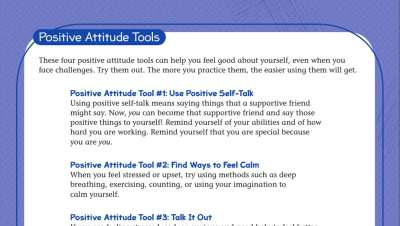 Positive Attitude Tools