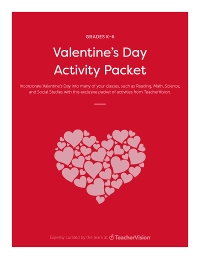 valentine's day printables and classroom activities