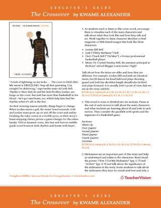 Crossover Educator's Guide